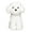 White, variant on WEIGEDU White Toy Poodle Stuffed Animal, Bichon Frise Maltese Dog Puppy Plush Toy, 12.6 Inches