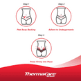 ThermaCare Menstrual Thermal Pads for Period Cramps, Hot Disposable Pain Relief Heat Wraps, 3 Ct
