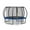 Blue, variant on GVDV Outdoor Trampoline, 10' Backyard Recreational Pumpkin Trampoline for Kids with Enclosure