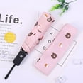 thumbnail image 1 of 1 Pack Umbrella Automatic Travel Golf Sun Rain Windproof umbrellas with UV Protection for Woman Man, Bear Pink, 1 of 7