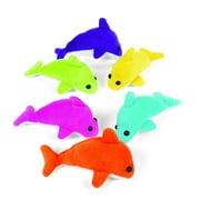 Angle View: Mini Plush Dolphins - 12 Pieces