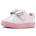 thumbnail image 3 of Tenis Niña Moño Tropicana Blanco Velcro Antiderrapantes blanco 17.5, 3 of 5