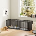 thumbnail image 2 of PawHut 83 Inch Heavy Duty Dog Crate, Extra Large Dog Cage Kennel with Mat, 2 of 10