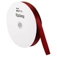 thumbnail image 1 of Unique Bargains 0.79' x 100 Yards Double Face Decorate Crafts Roll Satin Ribbon Wine Red, 1 of 5