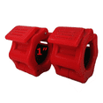 thumbnail image 2 of Abrazadera de plástico 1 pulgada para barra semiolímpica Rojo, 2 of 5