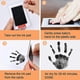 thumbnail image 3 of Baby Handprint and Footprint Kit, 3 Clean Touch Ink Pads, 6 Imprint Cards, Pet Paw Ink Free Prints, Hand and Foot Safe Non-Toxic, 3 of 4