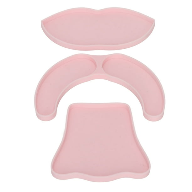 Juego De Moldes Para Mascarillas, Molde Flexible Para Mascarillas Faciales De 3 Uds, Silicona, Respetuoso Con El Medio Ambiente, Profesional, Reutilizable Para El Hogar