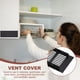 thumbnail image 4 of Rejilla de ventilación rectangular Uxcell 18 x 3.2" 3Pcs Cubierta de ventilación de aire de aluminio negra, 4 of 7