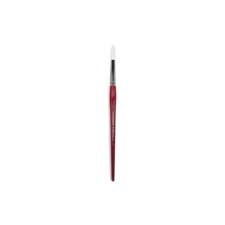 UPC: 0661670600602 | Connoisseur White Taklon Brush All Media LH Rnd#8