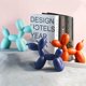 thumbnail image 4 of Escultura de perro con globo, resina, artesanías de animales lindos, globo con forma de perro, estatua artística, decoraciones de escritorio modernas para el hogar, dormitorio, sal, 4 of 5