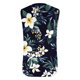 thumbnail image 4 of Camiseta sin mangas de cuello redondo para hombre, estilo informal, con estampado hawaiano, sin mangas, deportiva, con cuello redondo, 4 of 4