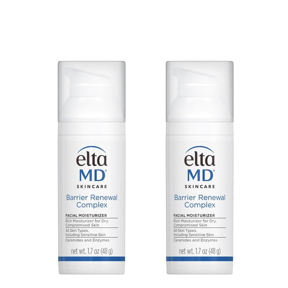 Crema hidratante facial EltaMD Barrier Renewal Complex, paquete de 2