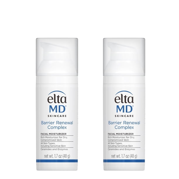 Crema hidratante facial EltaMD Barrier Renewal Complex, paquete de 2