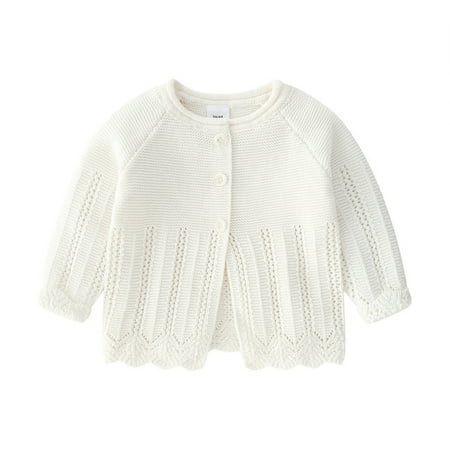

Youmylove Newborn Infant Baby Girls Boys Winter Warm Knit Cotton Long Sleeve Clothes Coat Jacket Cardigan Cute Clothing