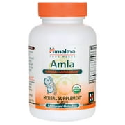 Himalaya Organic Amla, Natural Antioxidant for Immune Support, Vegan, 60 Caplets, 1 Month Supply