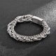 thumbnail image 5 of Brazalete de acero Sonducket doble capa color dorado, 5 of 6