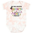 thumbnail image 3 of Inktastic My Big Sister Graduated and I'm Super Proud Boys or Girls Baby Bodysuit, 3 of 5