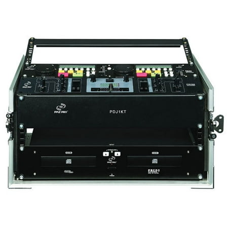 Pyle Pro Dual CD Player and Mixer with SRS Effect
