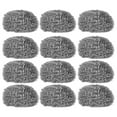 thumbnail image 1 of Stainless Steel Scrubber,20Pcs Stainless Steel Scourer Kitchen Cleaning Tool Cleaning Steel Ball Finely Tuned Performance, 1 of 7