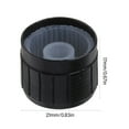 thumbnail image 3 of SIEYIO 10Pcs Metal Potentiometer Control Knob 6mm Shaft Hole Volumes Control Rotary Knob, 3 of 14