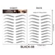 thumbnail image 2 of Parches para cejas simulados e impermeables, parches para cejas estilo tatuaje, parches ecológicos para cejas, parche para cejas, 2 of 2