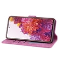 thumbnail image 3 of for Samsung Galaxy S20 FE Wallet Case, Flower Embossed Premium PU Leather Flip Protective Purse Cover with Card Slots Cash Holder and Kickstand for Samsung Galaxy S20 FE (6.5 inch),Rose, 3 of 14
