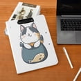 thumbnail image 5 of FORMRS A4 Clipboard Folder with Pen Holder Horizontal Foldable School Office Binder, Blue Cute Cat, 5 of 9