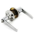thumbnail image 5 of 10 Pack Door Lever Handle and Lock Set Lara Privacy by Villar Home Designs Bronze, 5 of 5