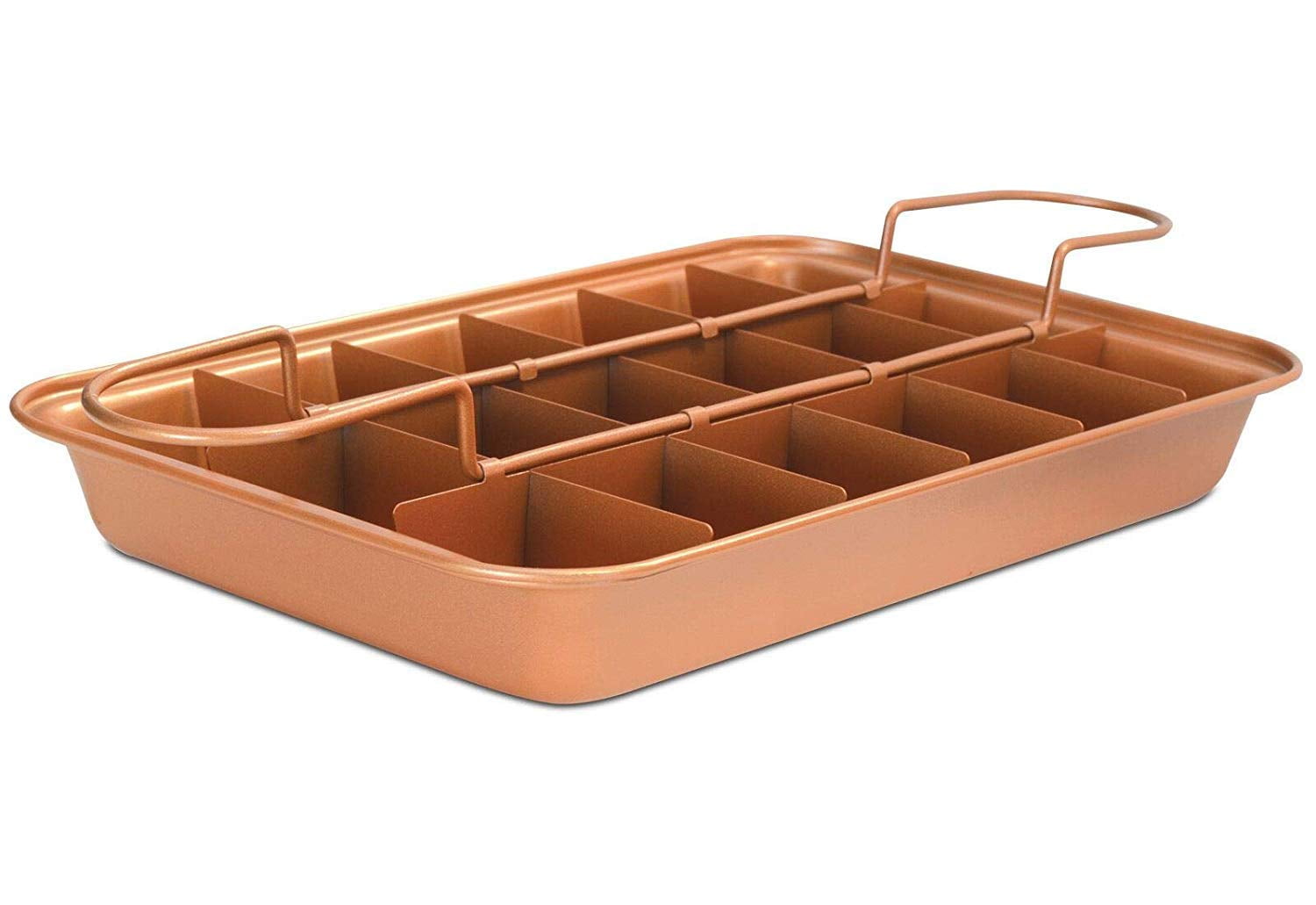 Nonstick Brownie Pan-Brooklyn Brownie Copper Pan Steel ...