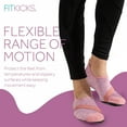 thumbnail image 5 of FITKICKS Live Well Active Footwear Foldable Water Shoes, Heathered Mauve (Women's), 5 of 7