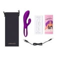 thumbnail image 1 of Le Wand Blend Rechargeable Double-Motor Silicone Rabbit Vibrator Dark Cherry, 1 of 6