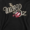 thumbnail image 2 of The Wizard of Oz Classic Logo Adult Pull-Over Hoodie, Black, Small, 2 of 4