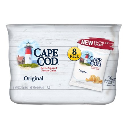 CAPE COD, KETTLE COOKED POTATO CHIPS, ORIGINAL, ORIGINAL