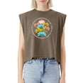 thumbnail image 5 of EcoLoom When A Flower Doesn Bloom Neurodiversity Affirming Cap Sleeve Muscle Crop Shirt Women Sleeveless Baby Tee, 5 of 5