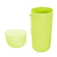 thumbnail image 7 of Unique Bargains Portable Toothbrush Case with Hook Traveling Toothbrush Holders Case Plastic Yellow 8.07"x2.36"x1.38", 7 of 7
