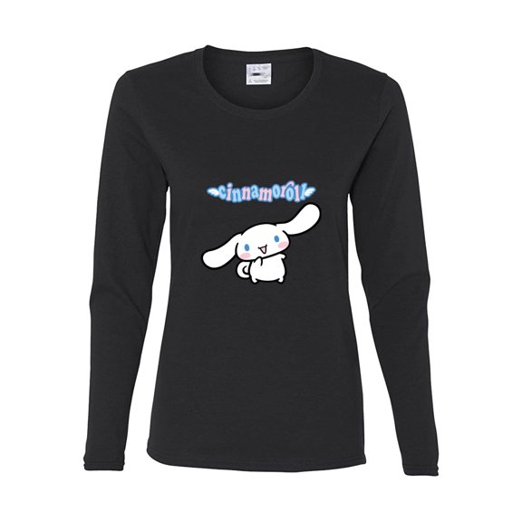 CINNAMOROLL Women's Classic-Fit Long-Sleeve Crewneck T-Shirt