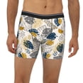 thumbnail image 6 of Sigee Hawaiian Style for Men's Boxer Briefs,Moisture Wicking and Breathable X-Large, 6 of 9