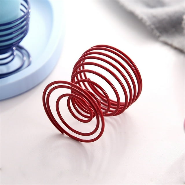 Support pour Éponge de Beauté, Support de Séchage pour Éponge de Maquillage, Rangement, Présentoir pour Houppette en Forme d'Oeuf, Équipement de Beauté Rouge