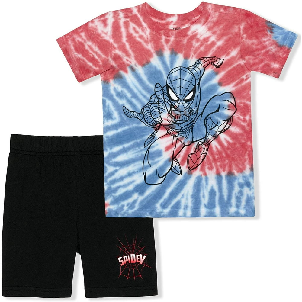 spiderman tie dye shirt diy