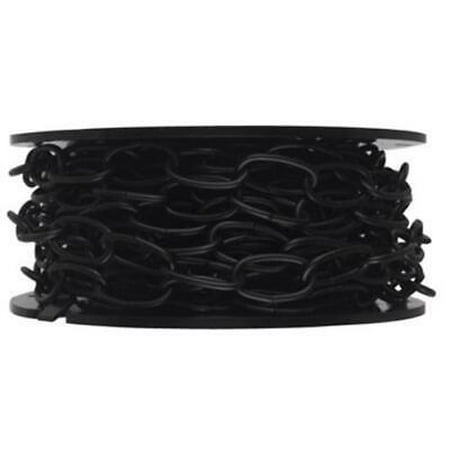 

Campbell Chain T0722002N Black Polycoated Decorative Chain #10 x 40 Feet