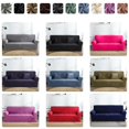 thumbnail image 2 of Funda de sofá de felpa en forma de L, cubierta elástica para muebles de sala de estar, Chaise Longue, esquinero, 2 of 4