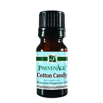 Cotton Candy Fragrance Oil  10 mL / .33 Oz  Aromatic Premium Grade Scented Perfume Oilby PrevenAge Made in USA / FAST DELIVERY