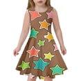 thumbnail image 1 of Robe Fille Robe Décontractée Filles Robe d'Anniversaire Tout-Petits Robe de Princesse Robe d'Été Vêtements Bébé Fille Été 10-13 Ans Mode Filles, 1 of 4