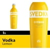 SVEDKA Citron Lemon Lime Flavored Vodka, 1 L Bottle, 35% ABV