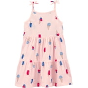 Baby and Toddler Girl Patriotic Dress, Sizes 12M-5T