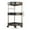 BLAck, variant on Qiweii Corner Shelf Stand Corner Shower Organizer Stand Floor Standing Shower Caddy ABS Resin Corner Shower Shelf Storage Rack for Bathroom Corner Shelf Display Rack(5 Tier) No Drill