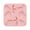 Style:Shell fish tail, variant on 3D Cartoon Bakeware Tools Sugarcraft Mould Candy Mold Cookies Cloud Crown Animal Shape Candy Decoration Christmas Gift
