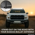 thumbnail image 3 of Antena EcoAuto Bullet 14cm de fibra de carbono para Dodge Ram Ford, 3 of 8