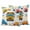 White, variant on Orange Cartoon Truck Outdoor Waterproof Throw Pillow Covers 20x12 Set of 2, Cute Engineering Vehicle Decorative Pillowcases Cushion Pillowcase for Couch Sofa Patio Outside Pillow Protector