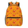 thumbnail image 1 of Fotbe Red Crab Mochila Casual con Estampado para Escuela, Viajes y Actividades al Aire Libre - Duradera, Ligera y Cómoda, 1 of 5